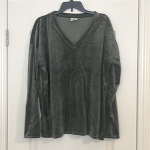 Wonderly Intimates Green Soft Fleece Pajama Set Size XL